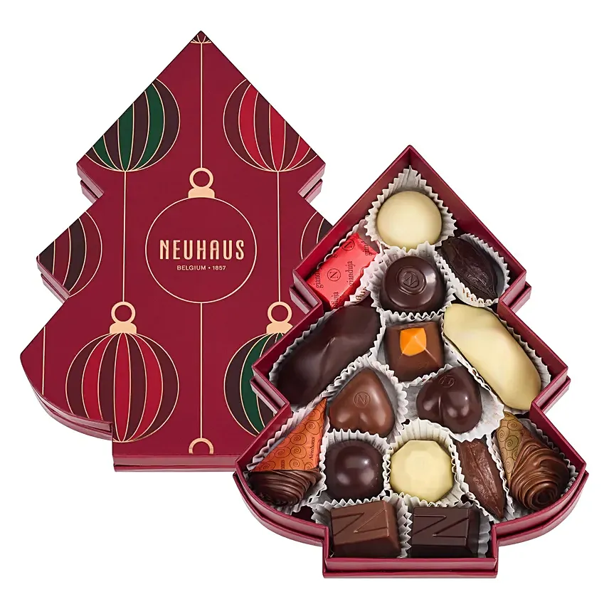 Neuhaus Christmas Tree Box: Neuhaus Chocolates