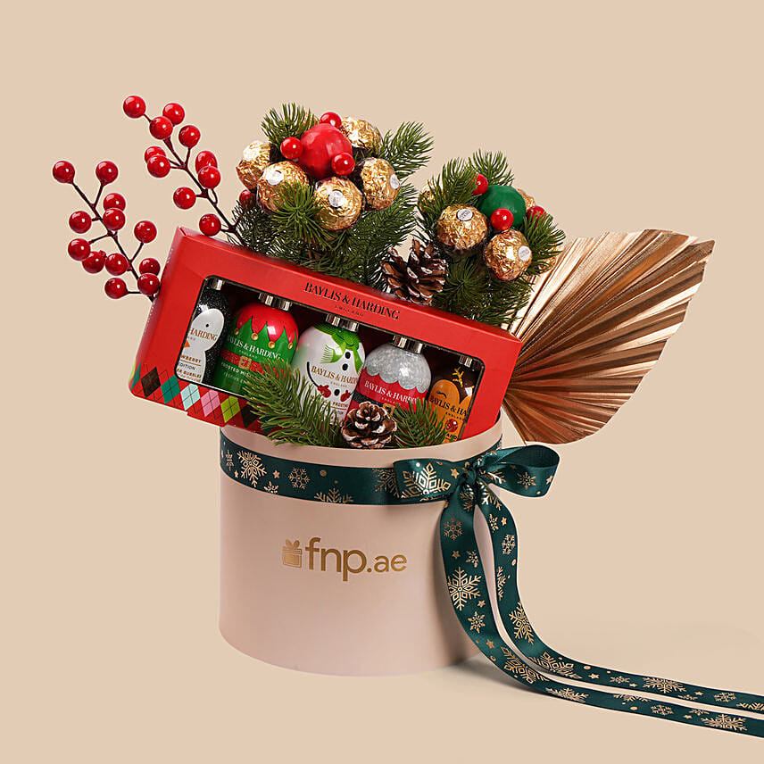 Holiday Spa And Sparkle Hamper: Gifts for Christmas