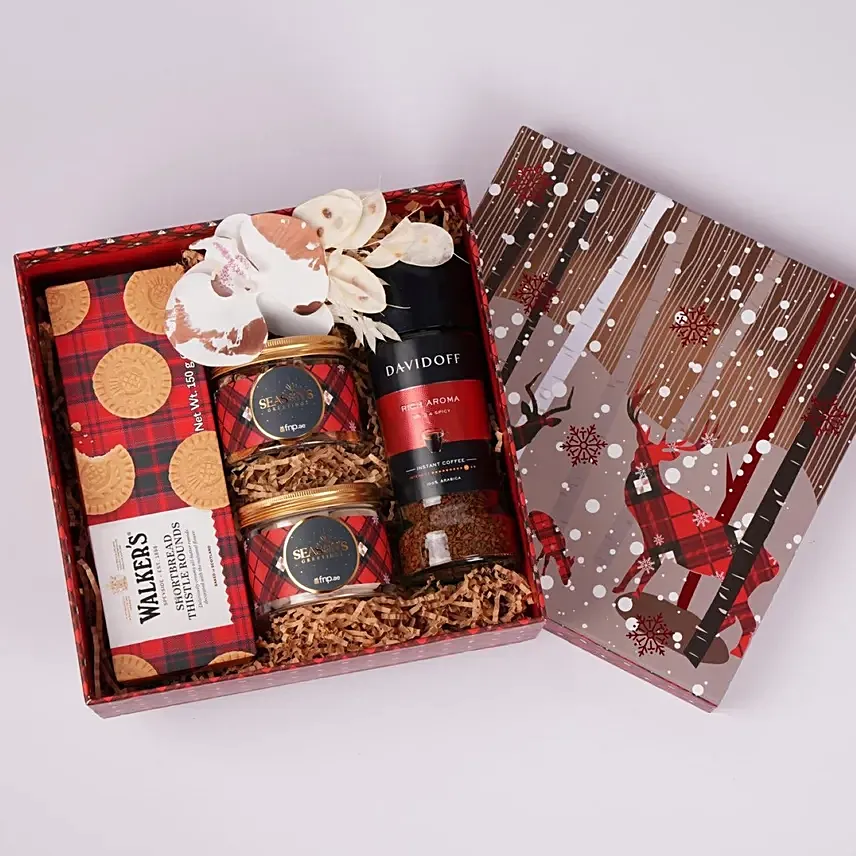 Warm Wishes Holiday Gift Box: Gift Hampers 