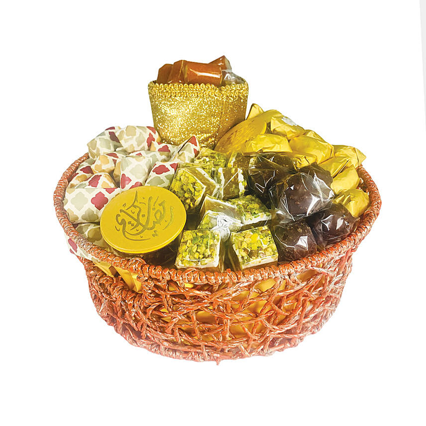 Suhour Surprise Gold Assorted Sweets Gift Basket