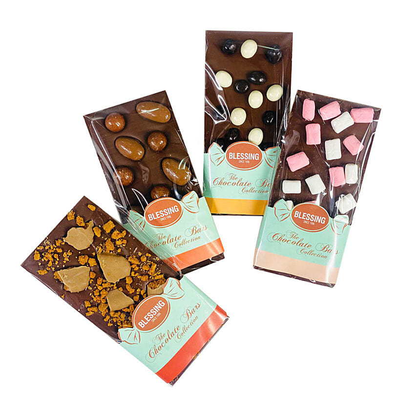 Chocoholic Bundle 4 Gourmet Chocolate Bars