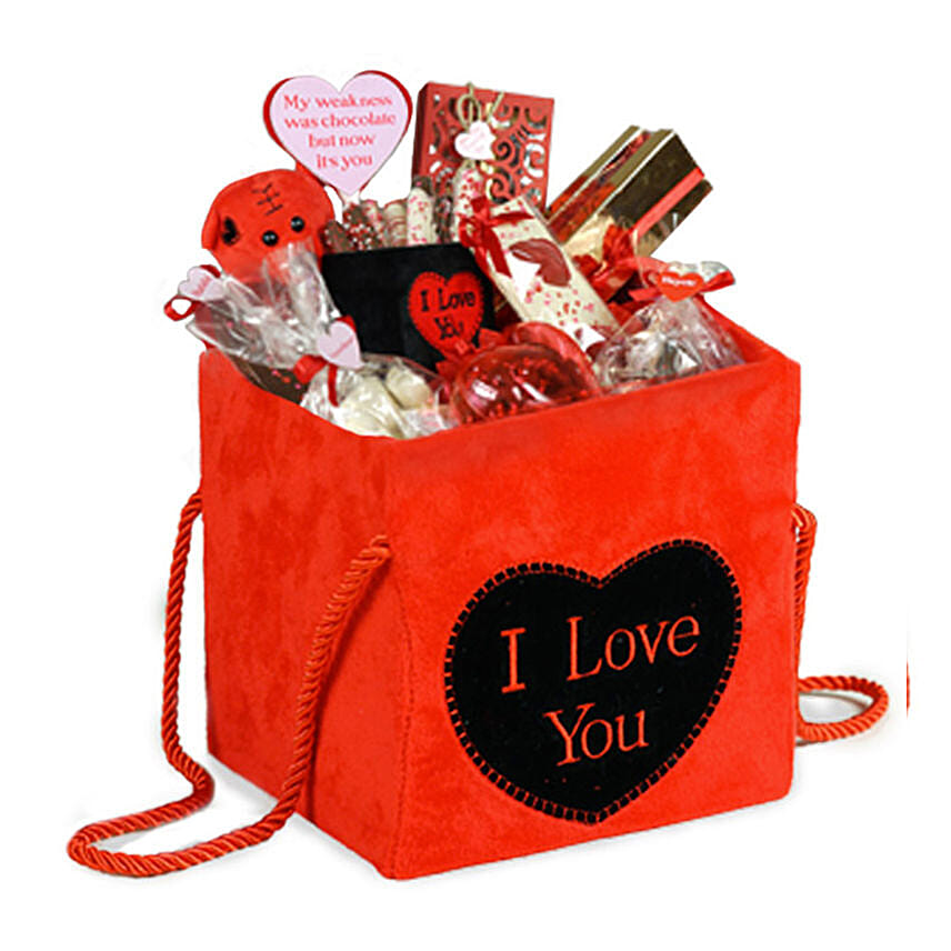 With All My Heart Chocolate Hamper