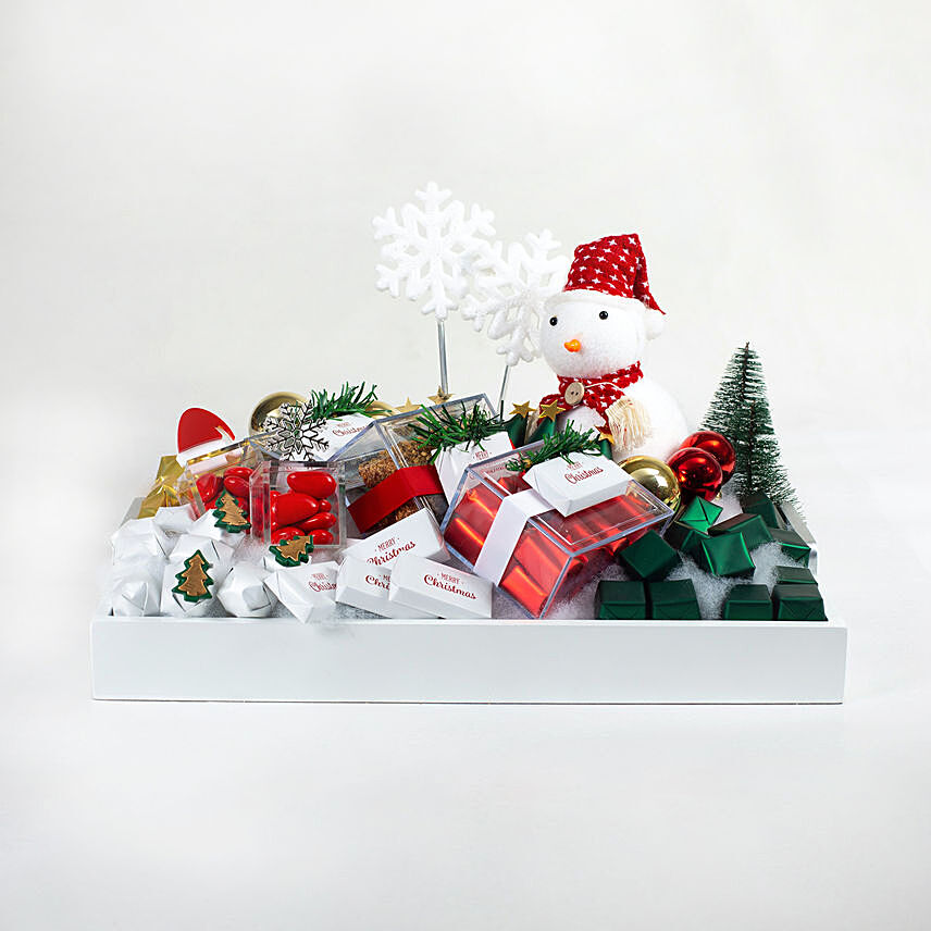 Let It Snow Chocolate Gfit Tray