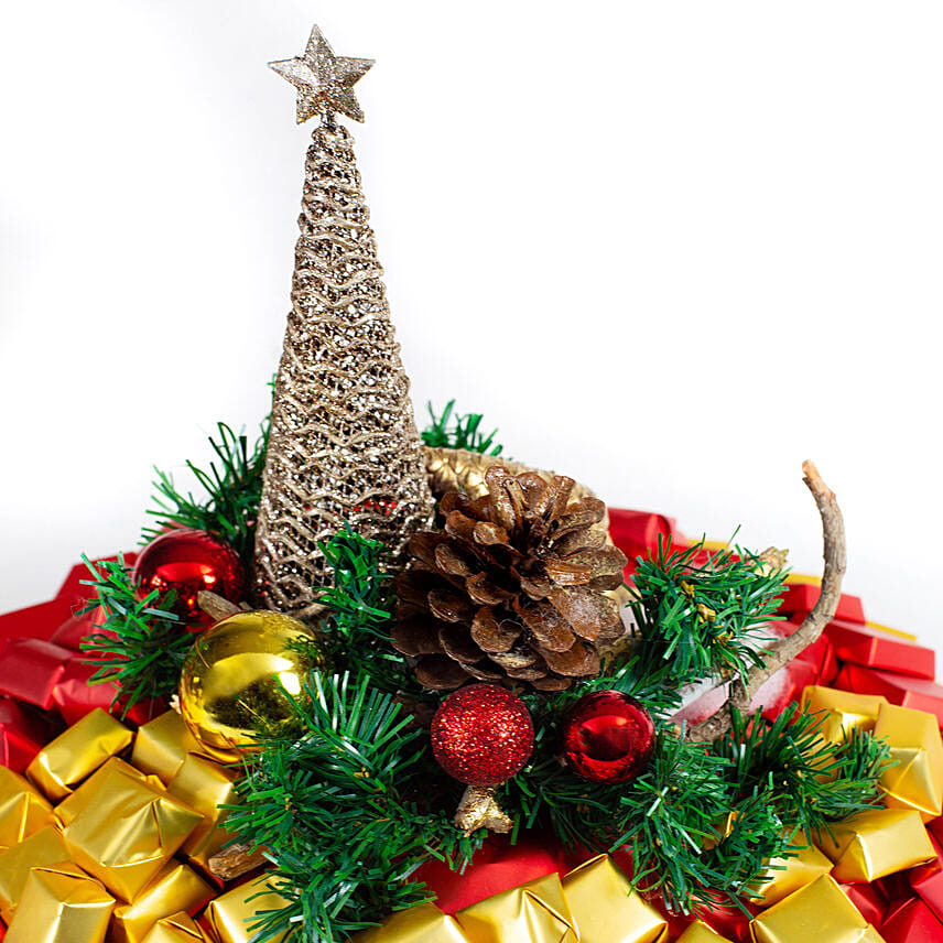 Home For The Holidays Chocolate Centerpiece