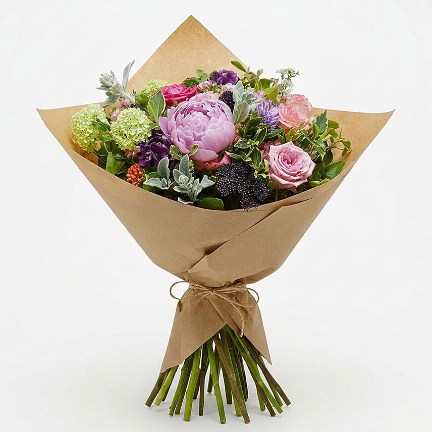 Moms Colorful Bouquet