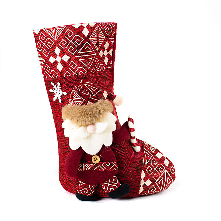 Santas Good List Chocolate Stocking