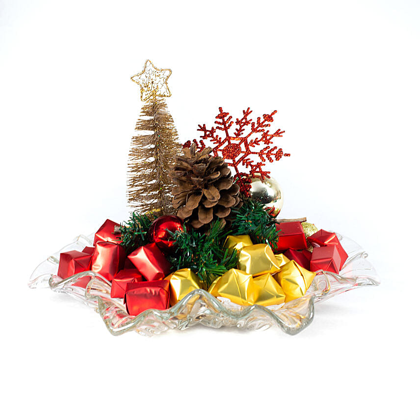 Spirit Of The Season Chocolate Tray