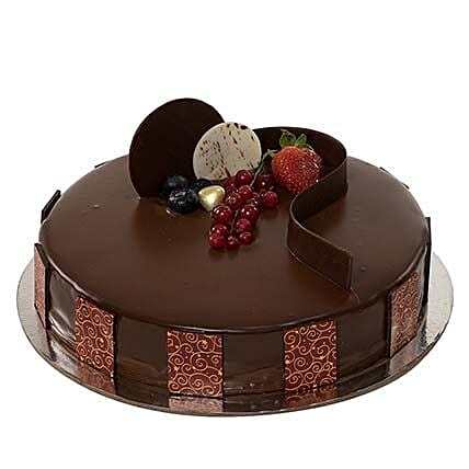 1kg Chocolate Truffle Cake LB: Send Cakes to Lebanon from UAE