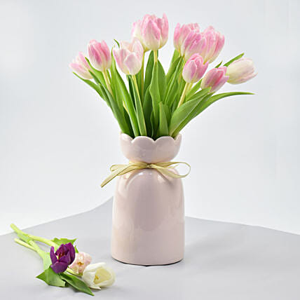 Tulips Breeze Arrangement: Send Gifts to Lebanon from UAE