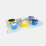 Coffee Calling Cups And Tray Gift Set