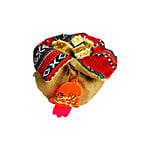 Ramadan Blessings Assorted Sweets Centerpiece Yellow