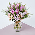 Pastels Floral Beauty In A Vase