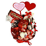 Heart burst Chocolate Gift Hamper