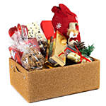 All Things Golden Christmas Chocolate Basket