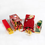 All Things Golden Christmas Chocolate Basket
