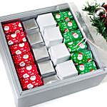 A Merry Little Christmas Chocolate Gift Box Silver