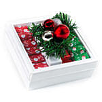 A Merry Little Christmas Chocolate Gift Box White