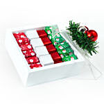A Merry Little Christmas Chocolate Gift Box White