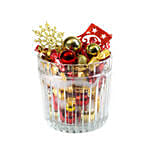 Sleigh Bells Crystal Chocolate Centerpiece