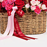 Gorgeous Roses Basket