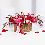 Gorgeous Roses Basket
