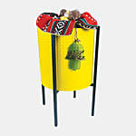 Ramadan Blessings Assorted Sweets Centerpiece Yellow