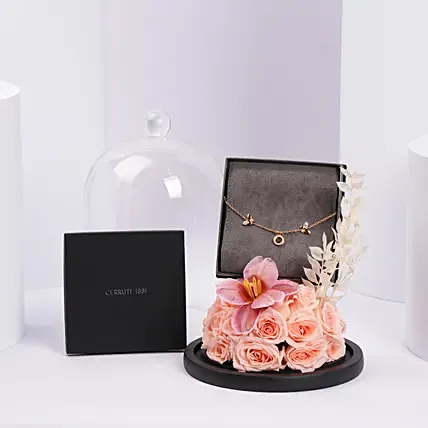 Cerruti 1881 Butterfly Crystals Bracelet For Her: 