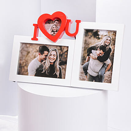 I Love You Collage Frame: Hug Day Gifts