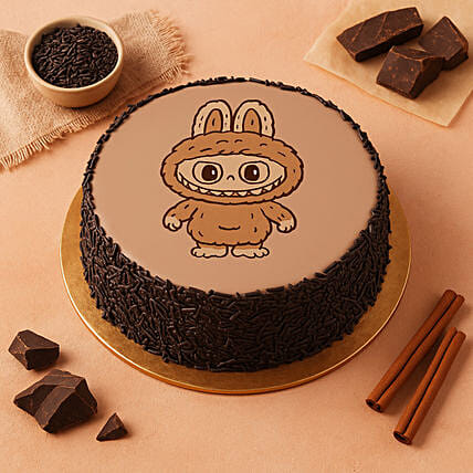 Labubu Choco Cake: Birthday Cakes