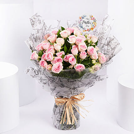 Moms Rosy Embrace: Mother's Day Gifts