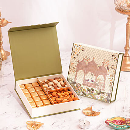 Sweet & Nutty Diwali Box: Diwali Sweets