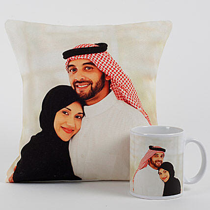 Lovable Personalized Cushion N Mug: Combo Offers