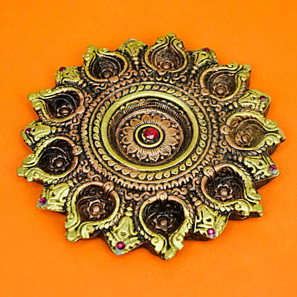 Shubh 9 Diya Thali: Diwali Diya