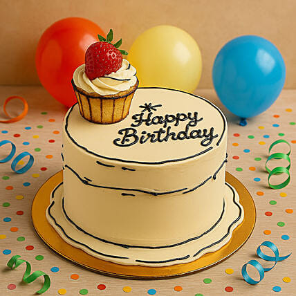 Comical Treat Birthday Cake: Cakes for Husband