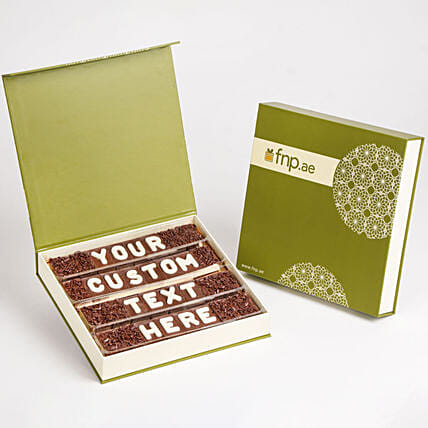 Customizable Chocolate Box: Gift for Friend