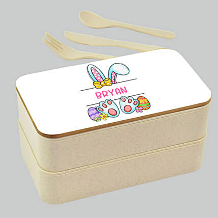 Easter Themed Personalised Lunchbox: Personalised Easter Gifts