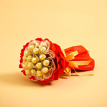 Ferrero Rocher Chocolate Bouquet: Chocolate Day Gifts
