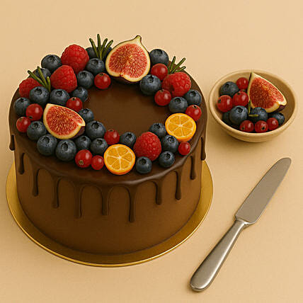 Fruity Choco Cake: Chocolate Birthday Cakes