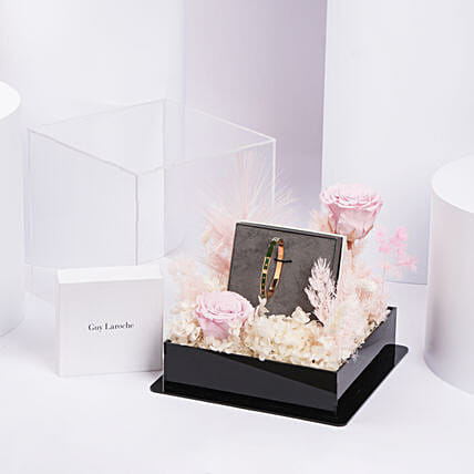 Guy Laroche Grace Gold Plated Bangle For Her: Gifts Offers