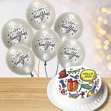 Hello To New Year Combo: New Year Cakes