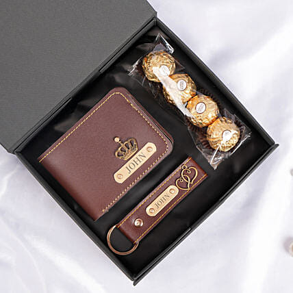 Premium Mens Accessoriess Gift Combo: Personalised Valentines Day Gifts   