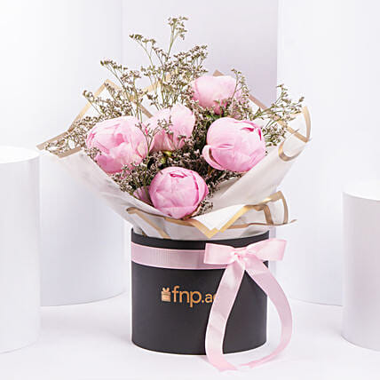 A Blossoming Message of Love: Peonies Flower Bouquets