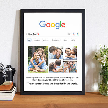 إطار صور الأب المذهل: هدايا مخصصة للأب