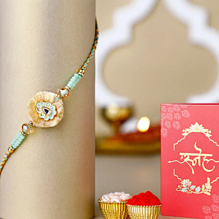 Artisan Affection Ethnic Rakhi: Single Rakhi