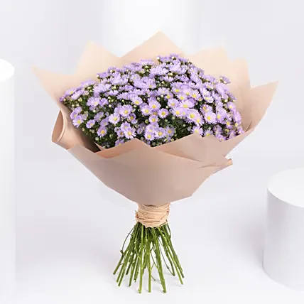 Aster Flowers Bouquet: Flowers