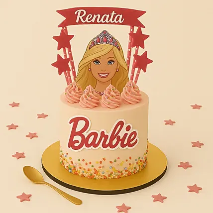 Barbie Designer Cake 1.5 Kg: Designer Cakes