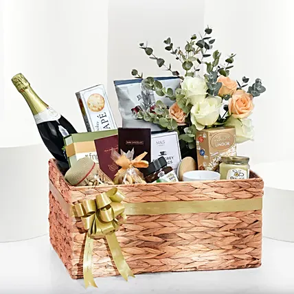 Basket of Indulgence: Congratulations Gifts