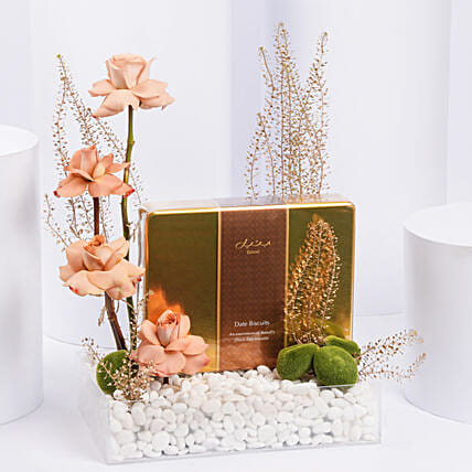 Bateel Date Biscuits and Roses: Ramadan Combos