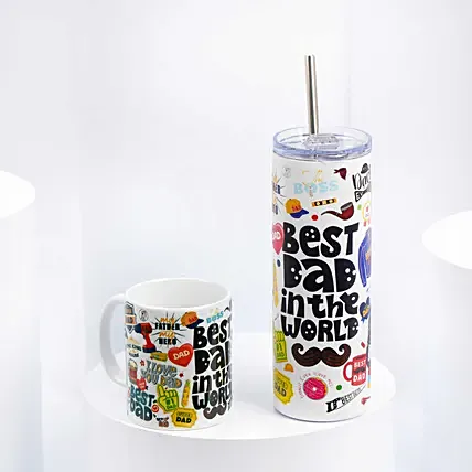 أفضل مجموعة كوب وأكواب للأب: One Hour-delivery-personalised-gifts