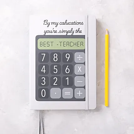 Best Teacher Notebook: Gifts for Teacher